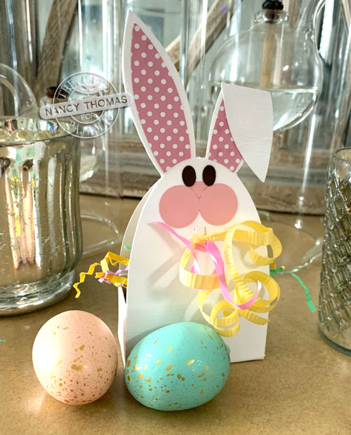 Easter is Almost Here: Bunny Treat Box Cutable