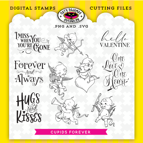 Cupids Forever Digistamp/SVG