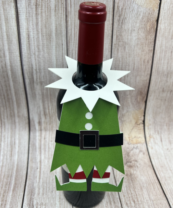 Holiday Wine Collars Cutables