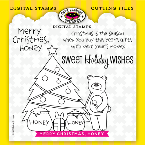 Merry Christmas, Honey Digis/SVG