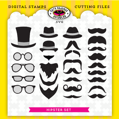 Hipster Cutable SVGs