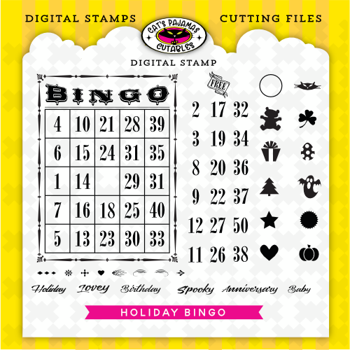 Holiday Bingo Digistamp