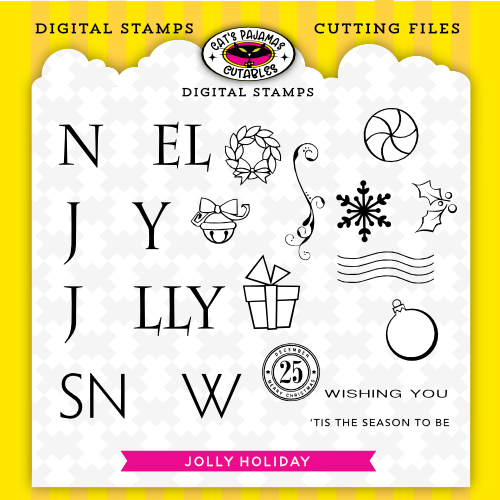 Jolly Holiday Digistamp