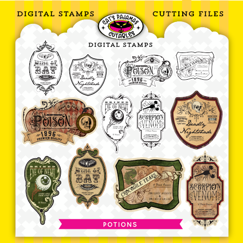Potions Digistamps