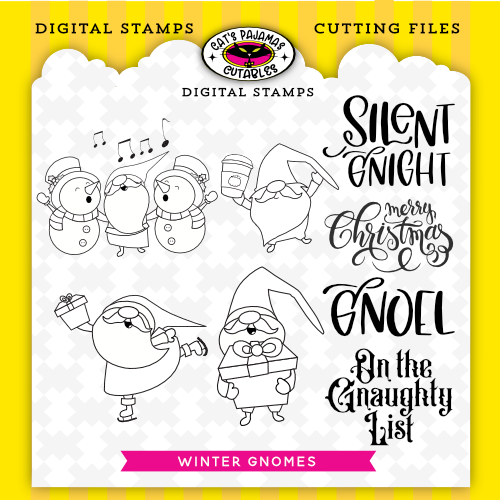 Winter Gnomes Digistamps